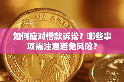 武汉如何应对借款诉讼？哪些事项需注意避免风险？