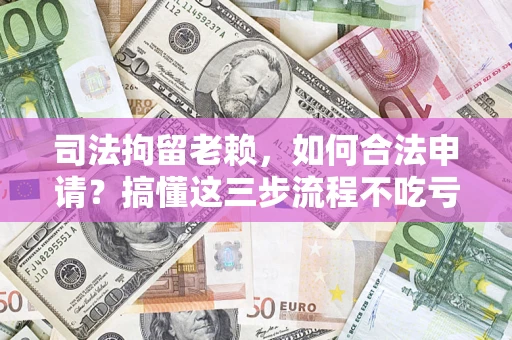 武汉司法拘留老赖，如何合法申请？搞懂这三步流程不吃亏！