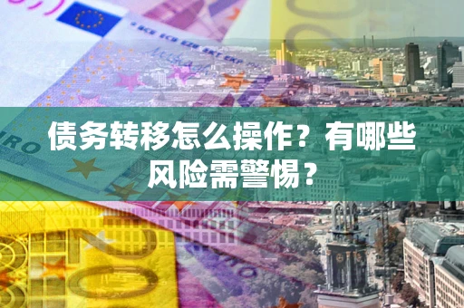 武汉债务转移怎么操作？有哪些风险需警惕？