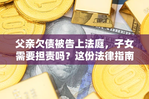 武汉父亲欠债被告上法庭，子女需要担责吗？这份法律指南必须看完