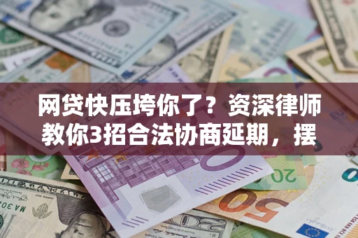 武汉网贷快压垮你了？资深律师教你3招合法协商延期，摆脱暴力催收！