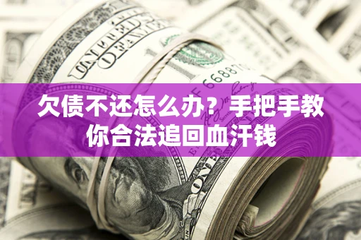 武汉欠债不还怎么办?手把手教你合法追回血汗钱 武汉欠债不还怎么办?手把手教你合法追回血汗钱