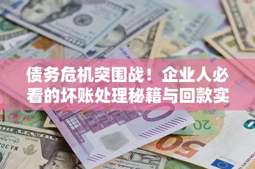 武汉债务危机突围战！企业人必看的坏账处理秘籍与回款实战指南
